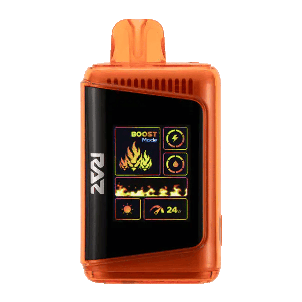 Strawberry Orange Tang RAZ LTX DC25000 Vape — buy authentic Raz 25K puff disposable vape at Online Vape Shop USA