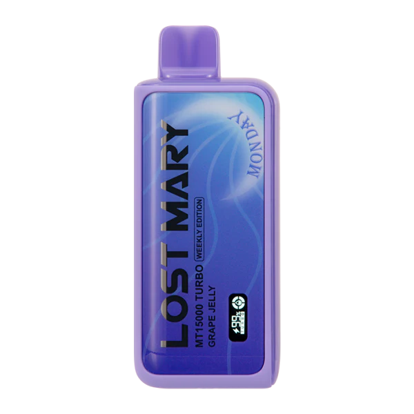 Grape Jelly Lost Mary MT15000 Turbo Vape — buy authentic Lost Mary 15K puff disposable vape at Online Vape Shop USA