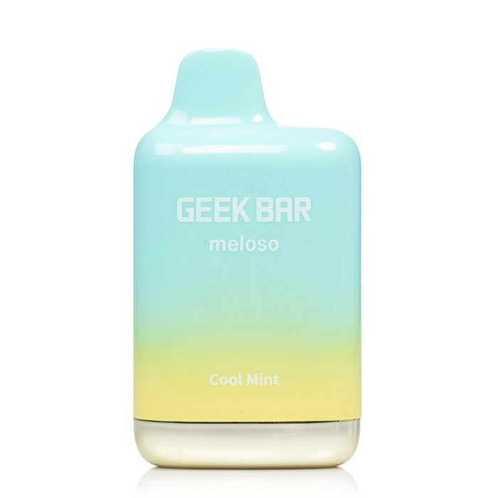 Cool Mint GEEK BAR Meloso Max 9000 — buy authentic Geek Bar 9K puff disposable vape at Online Vape Shop USA