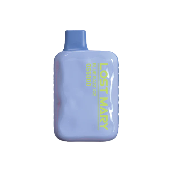 Blue Razz Ice Lost Mary OS5000 Vape — buy authentic Lost Mary 5K puff disposable vape at Online Vape Shop USA