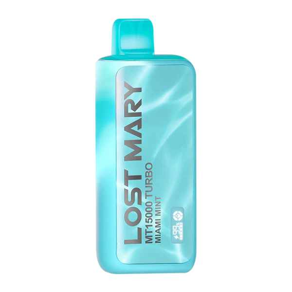 Miami Mint Lost Mary MT15000 Turbo Thermal Vape — buy authentic Lost Mary 15K puff disposable vape at Online Vape Shop USA