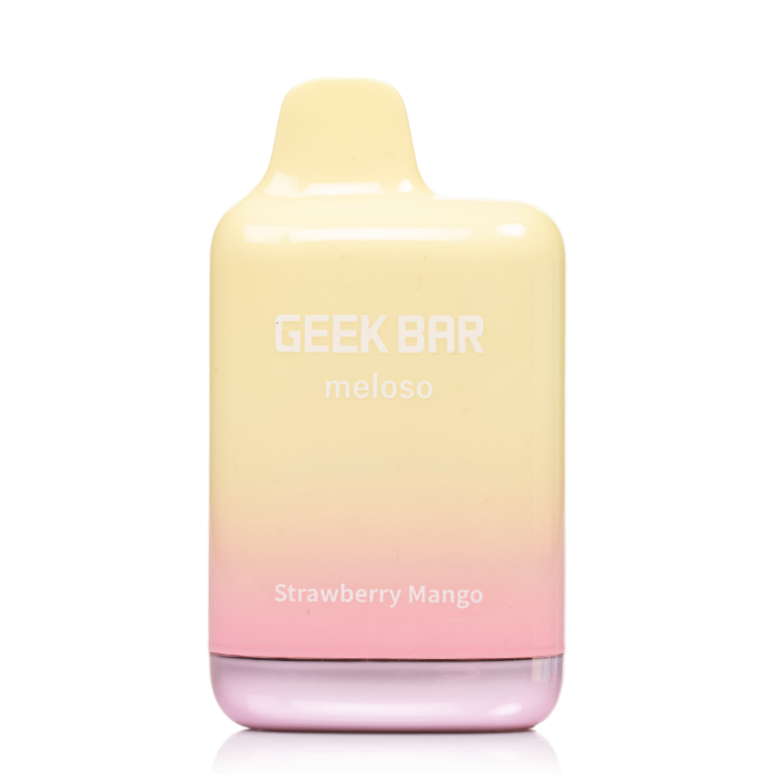 Strawberry Mango GEEK BAR Meloso Max 9000 — buy authentic Geek Bar 9K puff disposable vape at Online Vape Shop USA