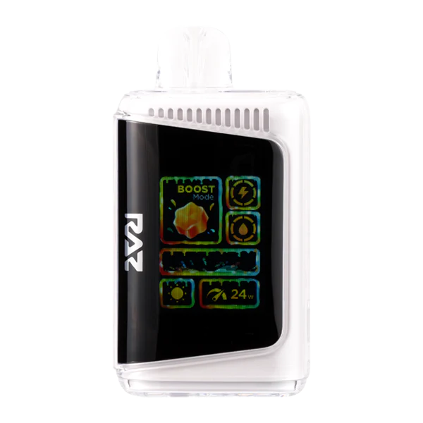 White Grape Gush RAZ LTX DC25000 Vape — buy authentic Raz 25K puff disposable vape at Online Vape Shop USA