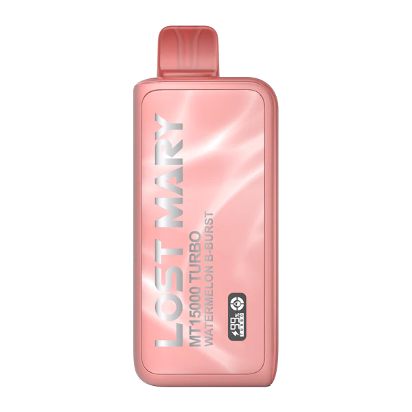 Watermelon B-Burst Lost Mary MT15000 Turbo Vape — buy authentic Lost Mary 15K puff disposable vape at Online Vape Shop USA