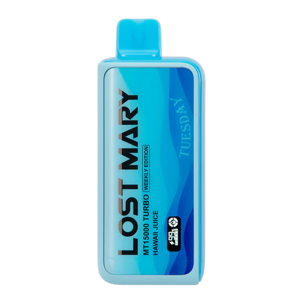 Hawaii Juice Lost Mary MT15000 Turbo Vape — buy authentic Lost Mary 15K puff disposable vape at Online Vape Shop USA