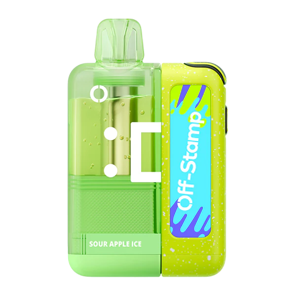 Sour Apple Ice Off Stamp X-Cube Crystal Kit — buy authentic Off Stamp disposable vape at Online Vape Shop USA