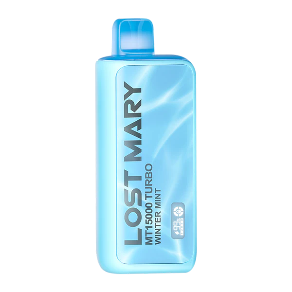 Winter Mint Lost Mary MT15000 Turbo Vape — buy authentic Lost Mary 15K puff disposable vape at Online Vape Shop USA