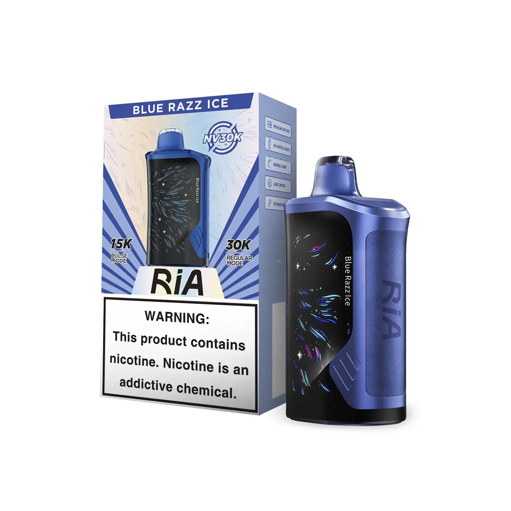 RIA NV30K — buy authentic EB Vape 30K puff disposable vape at Online Vape Shop USA