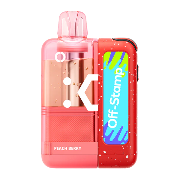 Peach Berry Off Stamp X-Cube Crystal Kit — buy authentic Off Stamp disposable vape at Online Vape Shop USA