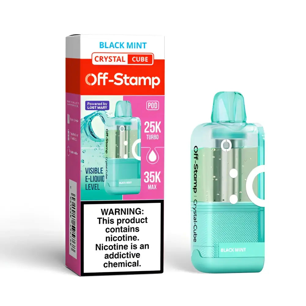 Off-Stamp Crystal-Cube Pod 35K Puffs — buy authentic Off Stamp disposable vape at Online Vape Shop USA