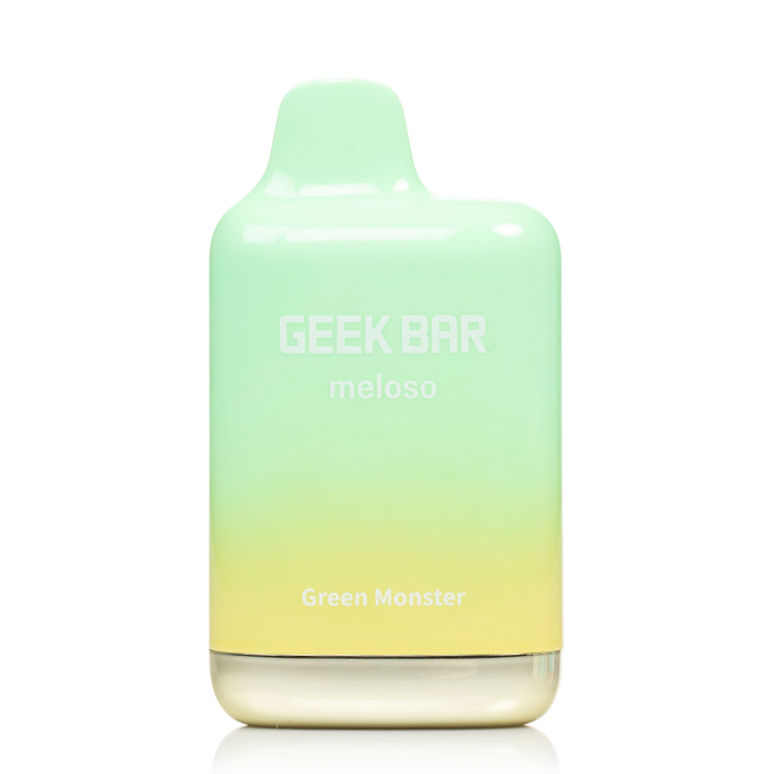 Green Monster GEEK BAR Meloso Max 9000 — buy authentic Geek Bar 9K puff disposable vape at Online Vape Shop USA