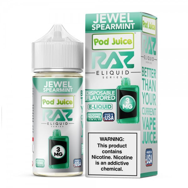 RAZ E-Liquid Nic (100ml) — buy authentic Raz disposable vape at Online Vape Shop USA