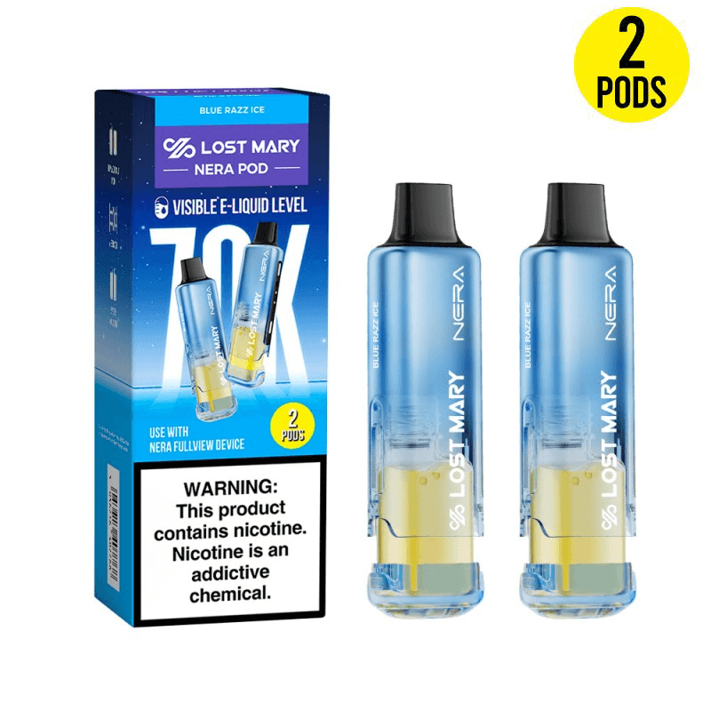 Lost Mary Nera Fullview 70K Pod — buy authentic Lost Mary 70K puff disposable vape at Online Vape Shop USA