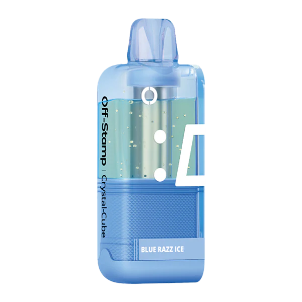 Blue Razz Ice Off Stamp X-Cube Crystal Pod — buy authentic Off Stamp disposable vape at Online Vape Shop USA