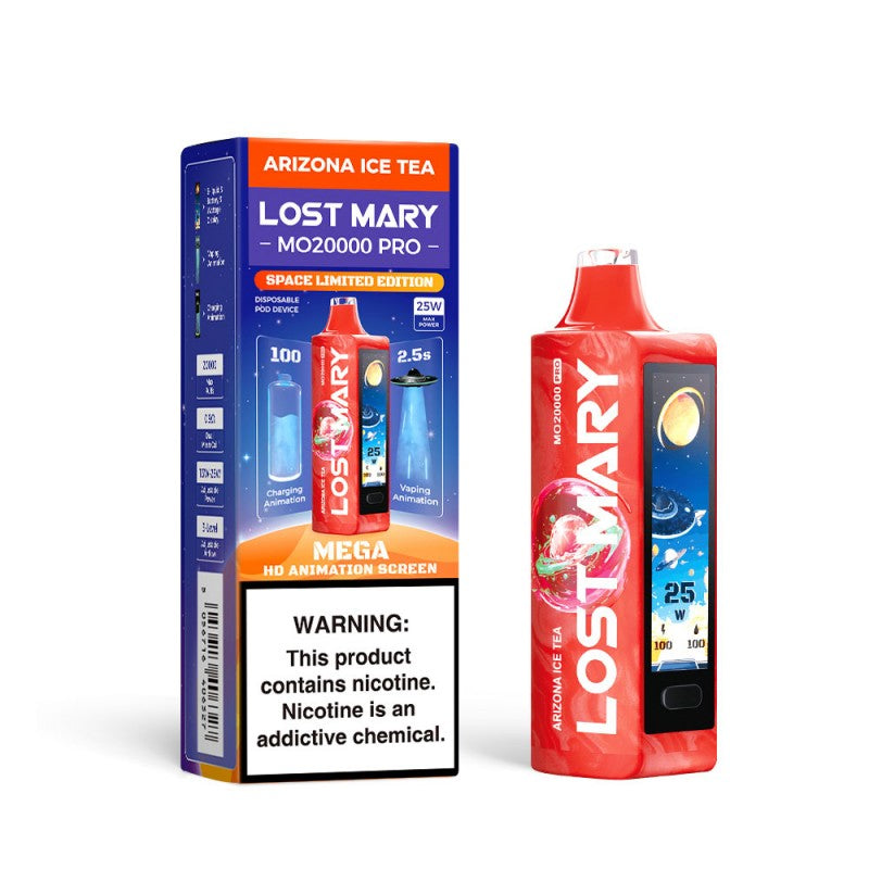 Arizona Ice Tea Lost Mary MO20000 Vape — buy authentic Lost Mary 20K puff disposable vape at Online Vape Shop USA