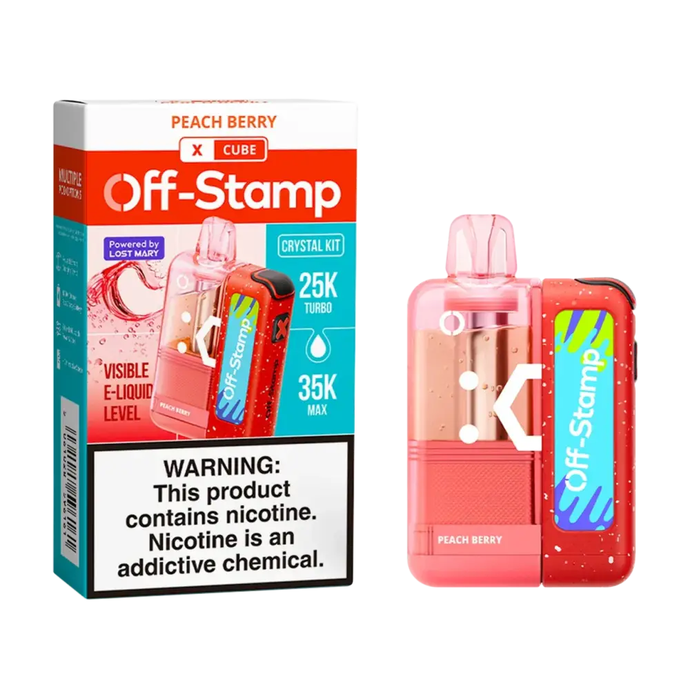 Off-Stamp X-Cube Crystal Kit 35K Puffs — buy authentic Off Stamp disposable vape at Online Vape Shop USA