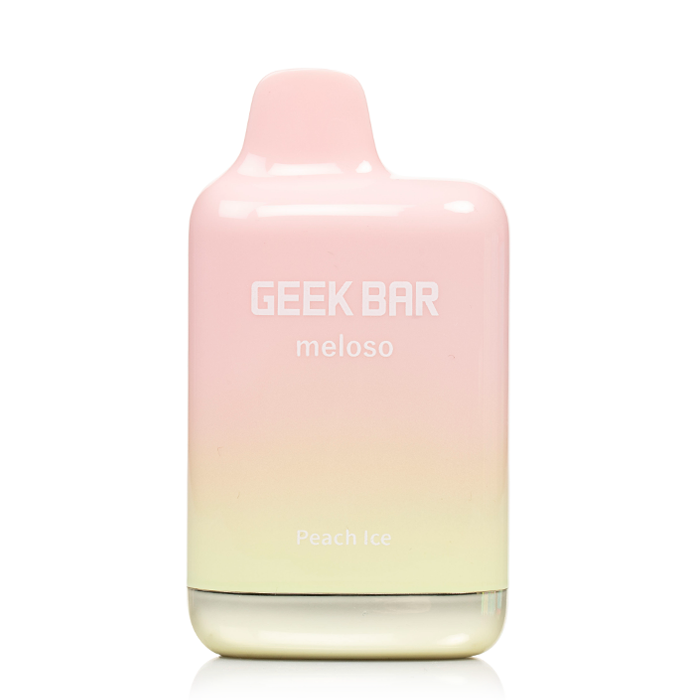 Peach Ice GEEK BAR Meloso Max 9000 — buy authentic Geek Bar 9K puff disposable vape at Online Vape Shop USA