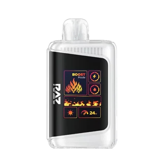 Clear RAZ LTX DC25000 Vape — buy authentic Raz 25K puff disposable vape at Online Vape Shop USA