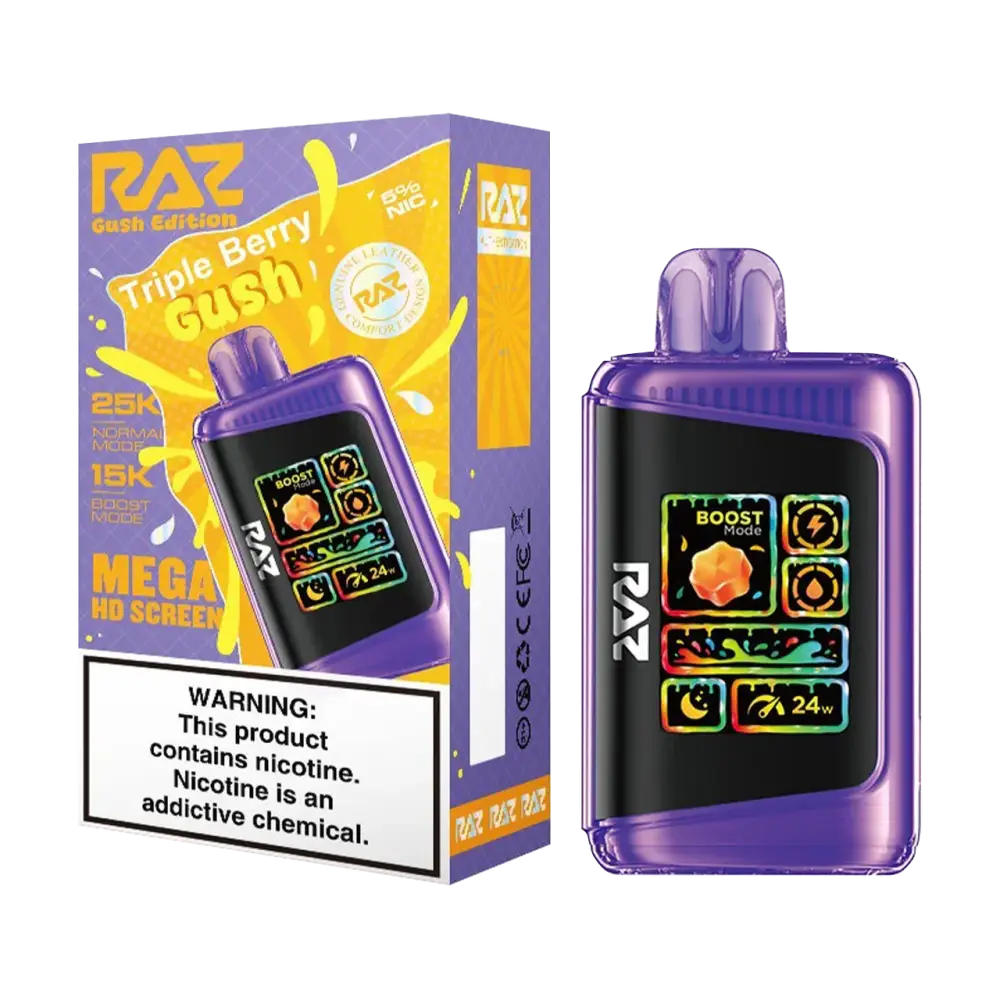 Raz LTX Gush Edition 25K Puffs — buy authentic Raz disposable vape at Online Vape Shop USA