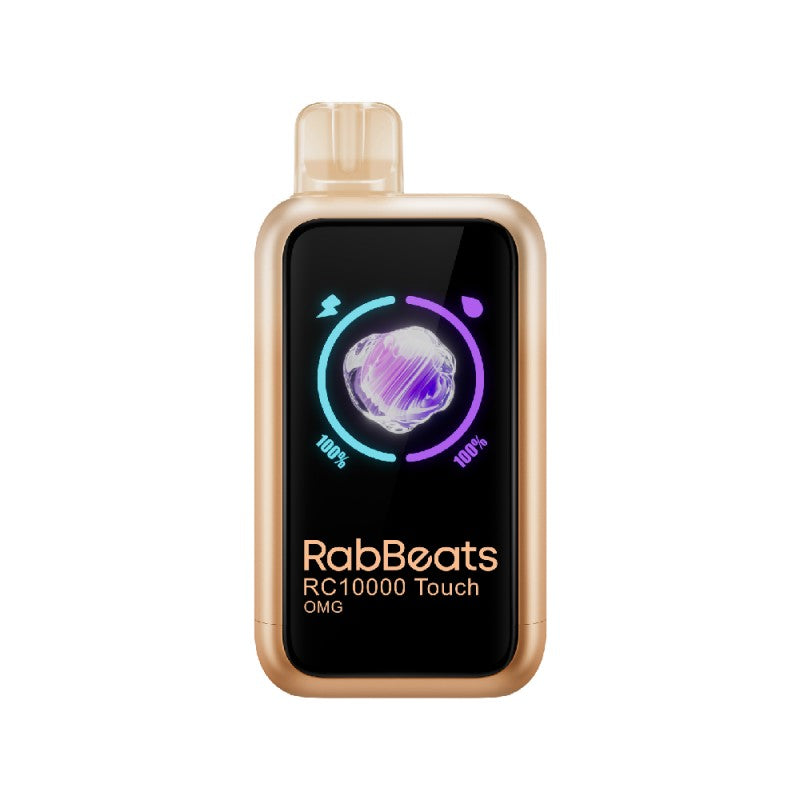 OMG RABBEATS RC10000 Touch Screen Vape — buy authentic RABBEATS 10K puff disposable vape at Online Vape Shop USA