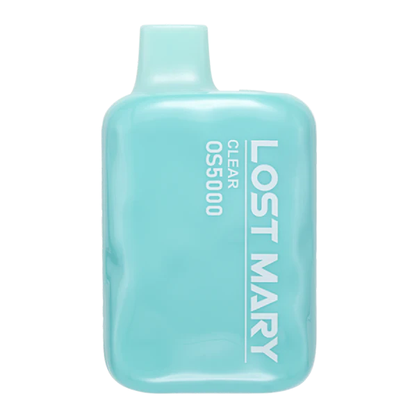 Clear Lost Mary OS5000 Vape — buy authentic Lost Mary 5K puff disposable vape at Online Vape Shop USA