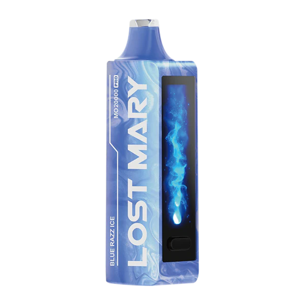 Blue Razz Ice Lost Mary MO20000 PRO Vape — buy authentic Lost Mary 20K puff disposable vape at Online Vape Shop USA