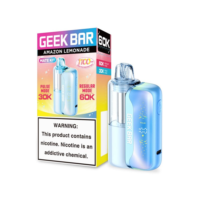 Geek Bar Mate 60K Disposable Vape Kit — buy authentic Geek Bar 60K puff disposable vape at Online Vape Shop USA