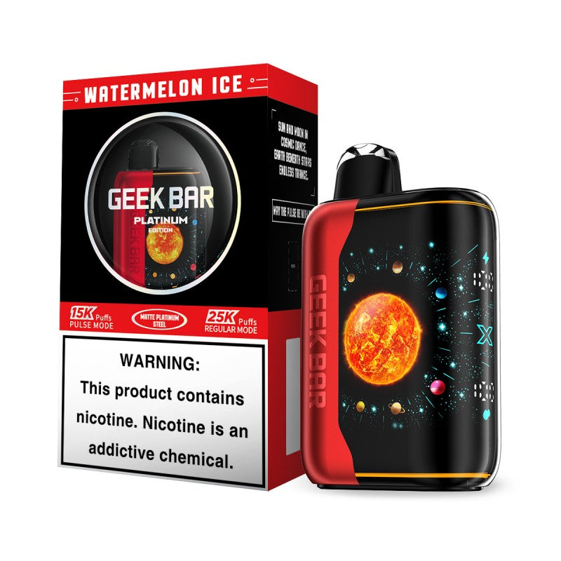 GEEK BAR PULSE X Platinum Edition — buy authentic Geek Bar disposable vape at Online Vape Shop USA