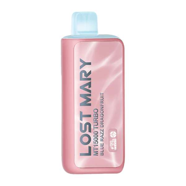 Blue Razz Dragonfruit Lost Mary MT15000 Turbo Vape — buy authentic Lost Mary 15K puff disposable vape at Online Vape Shop USA