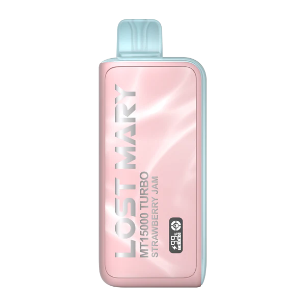 Strawberry Jam Lost Mary MT15000 Turbo Vape — buy authentic Lost Mary 15K puff disposable vape at Online Vape Shop USA