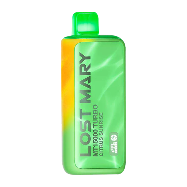 Citrus Sunrise Lost Mary MT15000 Turbo Thermal Vape — buy authentic Lost Mary 15K puff disposable vape at Online Vape Shop USA