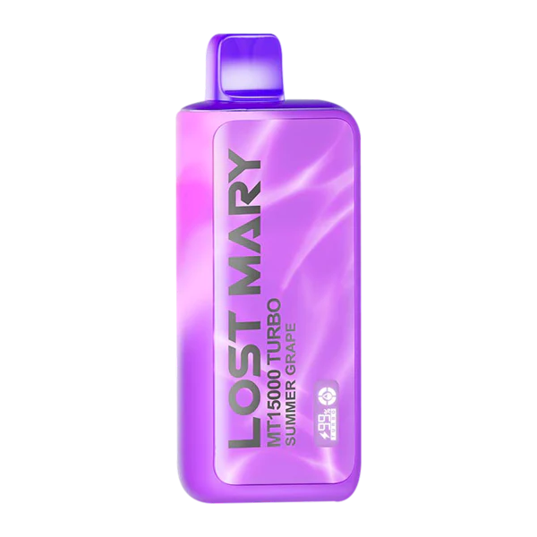 Summer Grape Lost Mary MT15000 Turbo Thermal Vape — buy authentic Lost Mary 15K puff disposable vape at Online Vape Shop USA