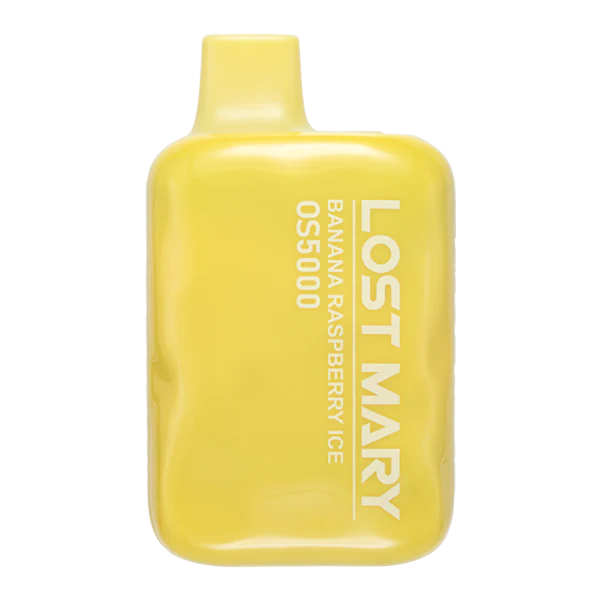 Banana Raspberry Ice Lost Mary OS5000 Vape — buy authentic Lost Mary 5K puff disposable vape at Online Vape Shop USA