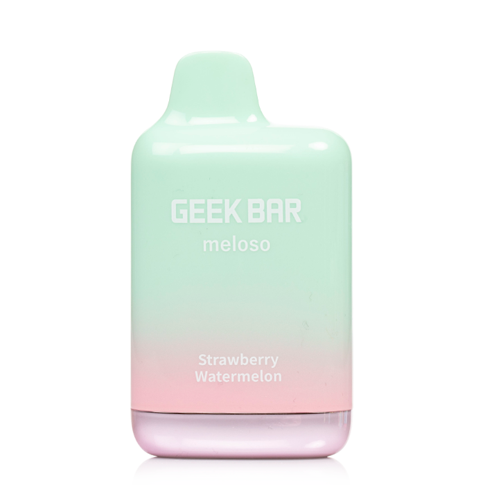 Strawberry Watermelon GEEK BAR Meloso Max 9000 — buy authentic Geek Bar 9K puff disposable vape at Online Vape Shop USA