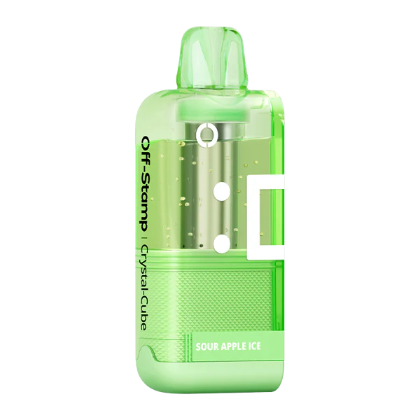 Sour Apple Ice Off Stamp X-Cube Crystal Pod — buy authentic Off Stamp disposable vape at Online Vape Shop USA
