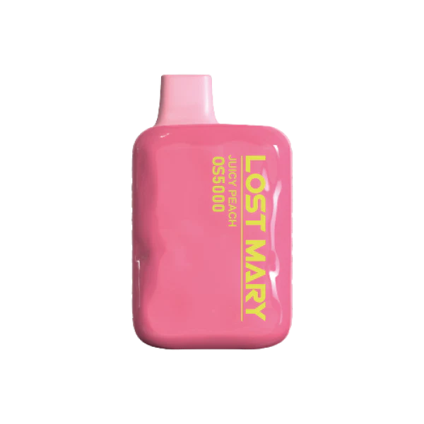 Peach Ice Lost Mary OS5000 Vape — buy authentic Lost Mary 5K puff disposable vape at Online Vape Shop USA