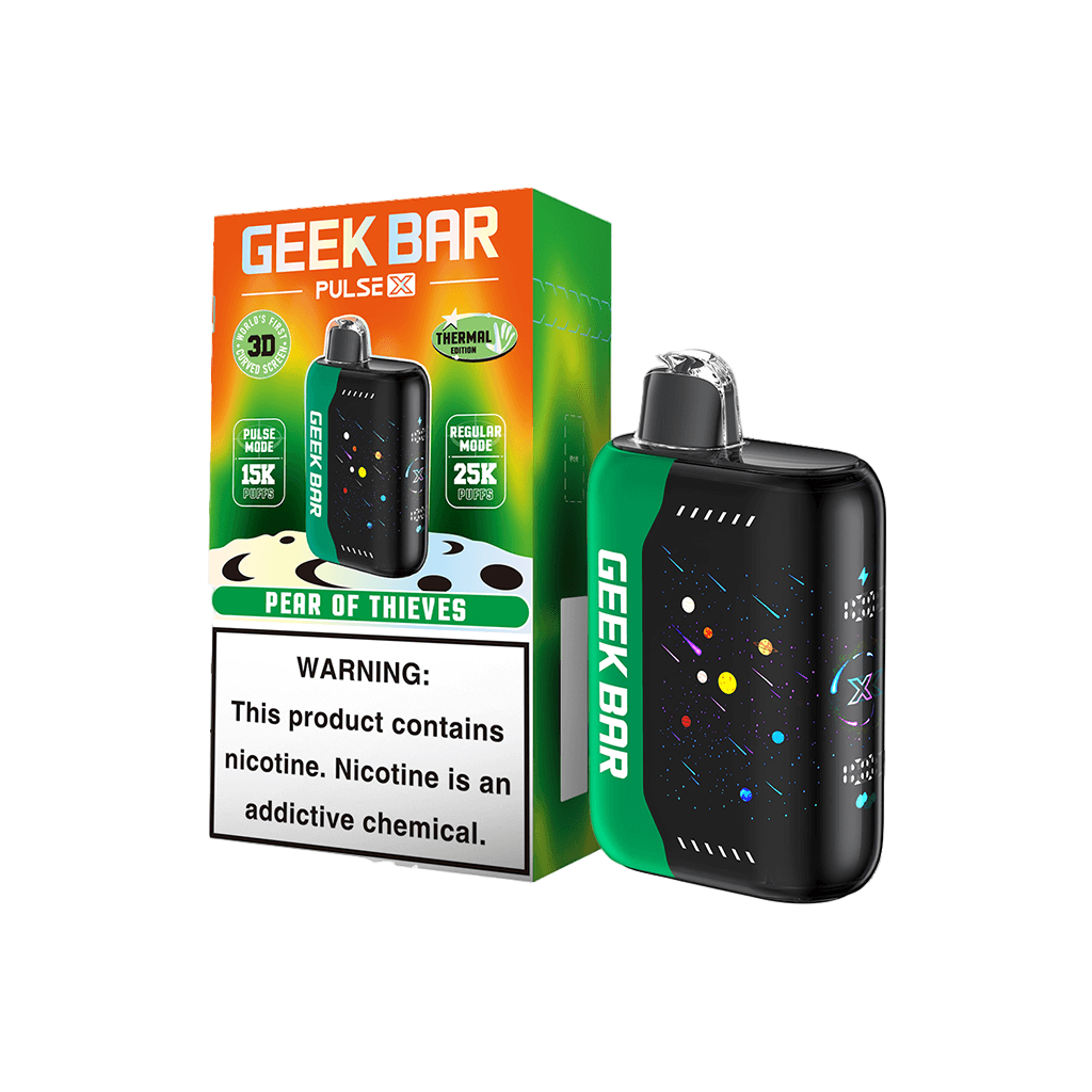 Pear Of Thieves Geek Bar Pulse X 25K — buy authentic Geek Bar 25K puff disposable vape at Online Vape Shop USA
