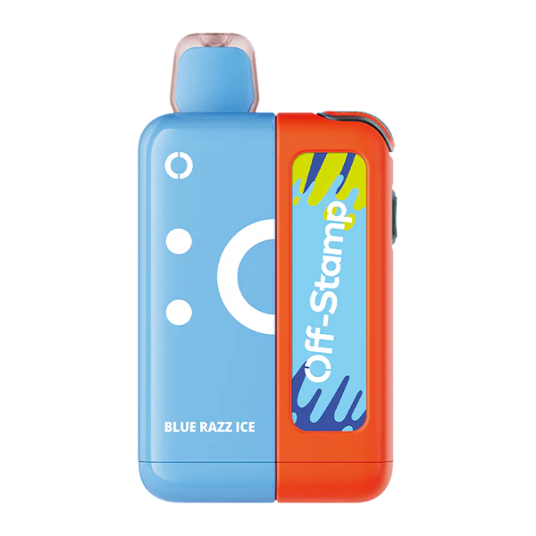Blue Razz Ice Off Stamp X-Cube Kit — buy authentic Off Stamp disposable vape at Online Vape Shop USA