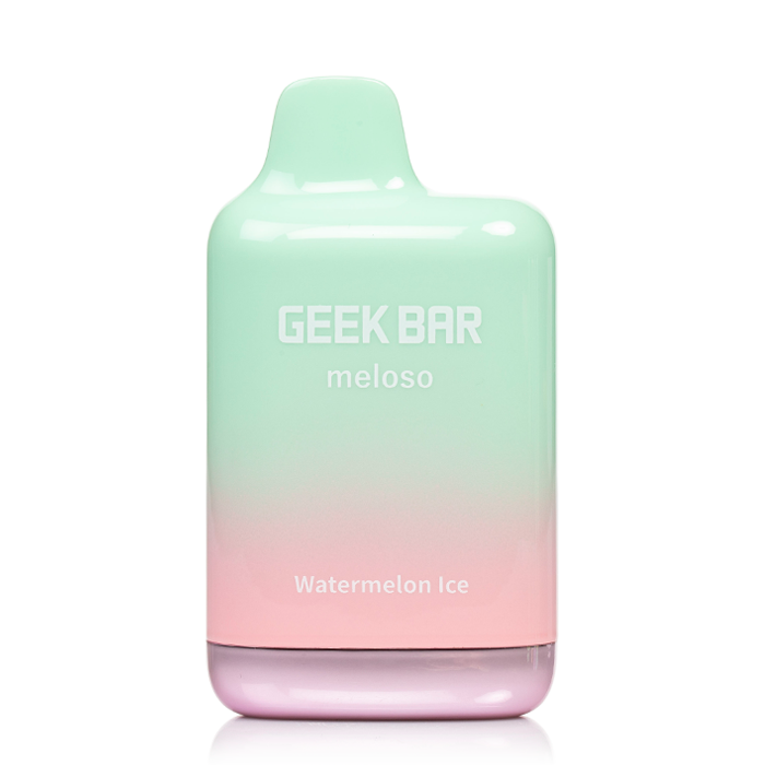 Watermelon Ice GEEK BAR Meloso Max 9000 — buy authentic Geek Bar 9K puff disposable vape at Online Vape Shop USA