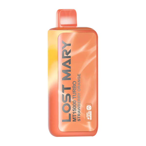 Strawberry Orange Lost Mary MT15000 Turbo Thermal Vape — buy authentic Lost Mary 15K puff disposable vape at Online Vape Shop USA