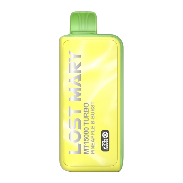 Pineapple B-Burst Lost Mary MT15000 Turbo Vape — buy authentic Lost Mary 15K puff disposable vape at Online Vape Shop USA
