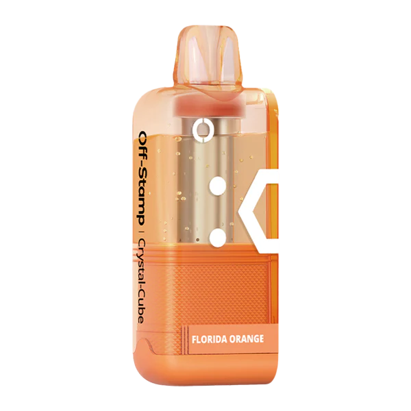 Florida Orange Off Stamp X-Cube Crystal Pod — buy authentic Off Stamp disposable vape at Online Vape Shop USA